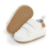 Classic Fashion Baby Casual Sneakers Vintage PU Leather 4 Colours Kids Baby Soft Rubber Sole Slip Resistant Infant Crib Shoes