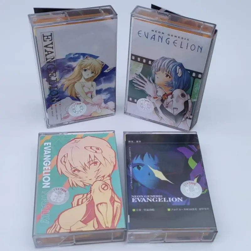 EVA Anime NEON GENESIS EVANGELION Asuka Langley Soryu Music Tape Utada One Last Kiss Cosplay Soundtracks Box Walkman Cassettes