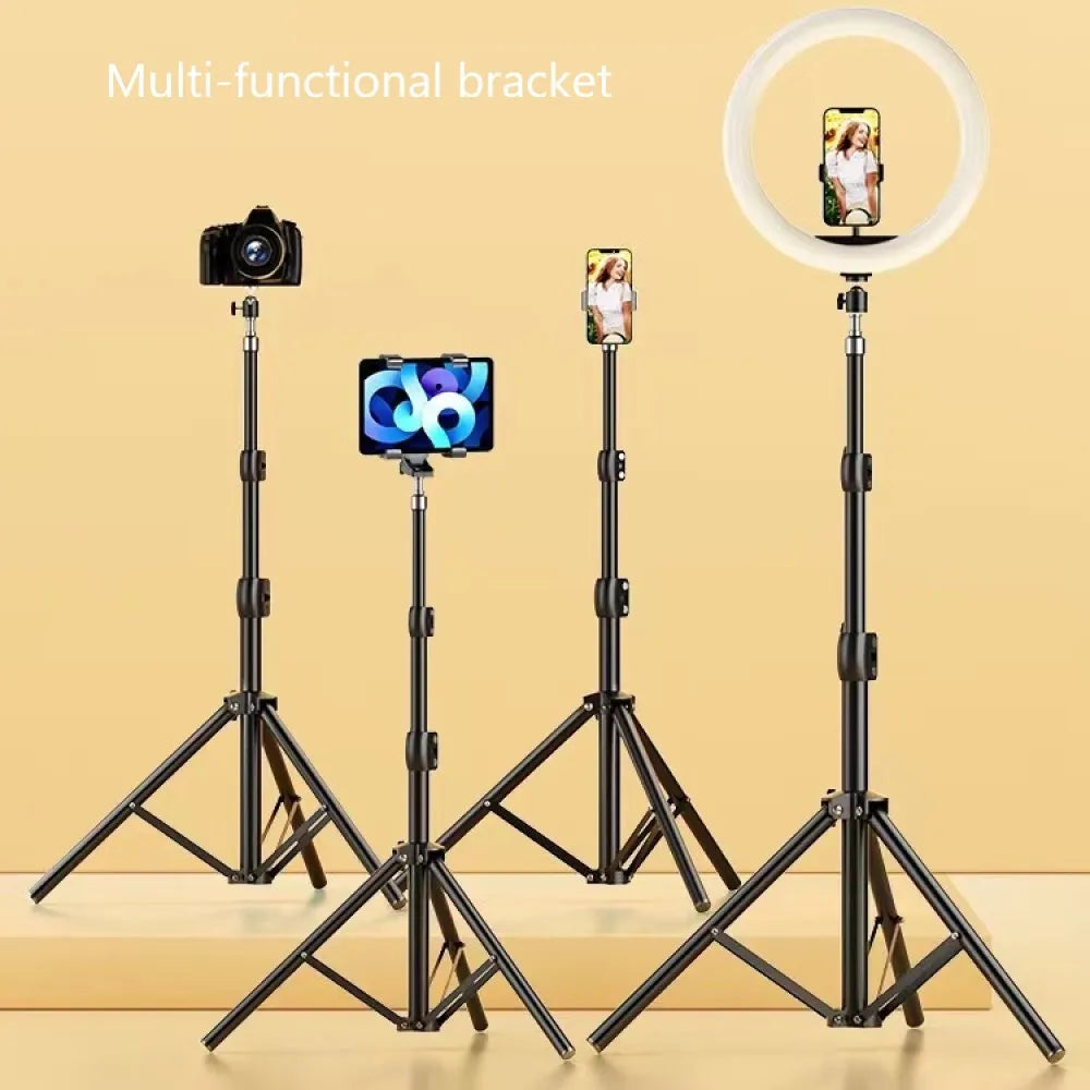 Mobile phone live support photo tripod multi-functional video recording selfie landing tripod