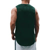 Summer Men's Gym Tank Top Fitness Training Clothing Quick-drying Loose Bodybuilding Sleeveless Shirt Men Fashion Basketball Vest