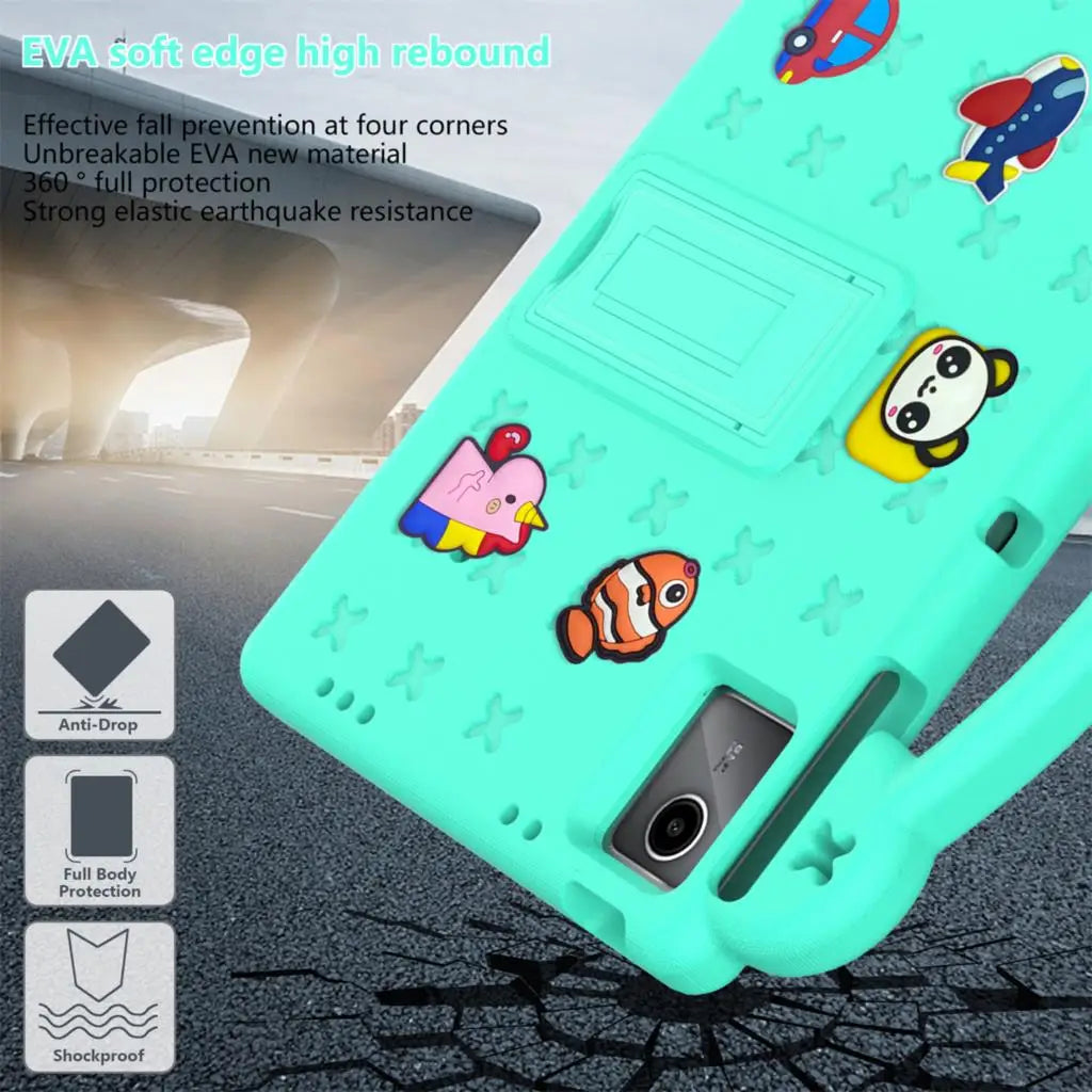 Kids Safe EVA Bear Case For Xiaomi Redmi Pad SE 11 Inch 2023 Handheld Shockproof Tablet  Cover For Redmi Pad SE 11" 2023 #R