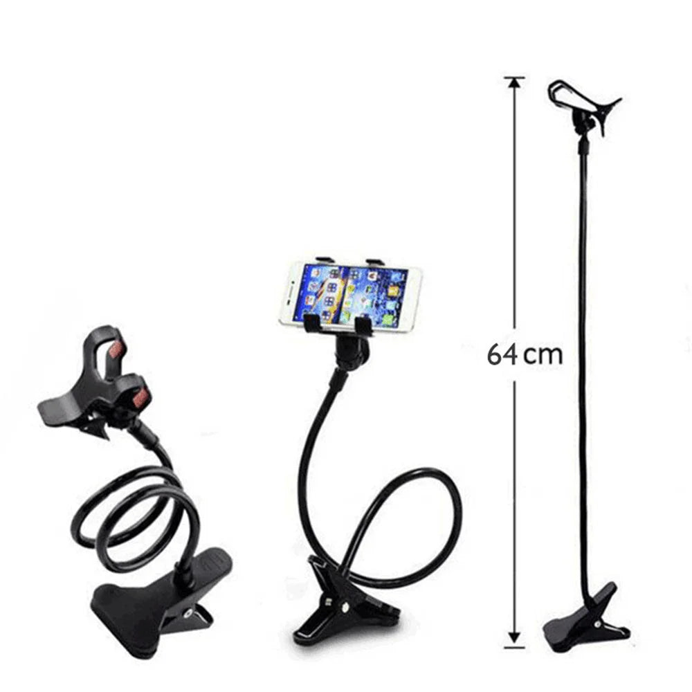 Universal Smartphone Holder Adjustable Lazy Mobile Phone Holder Flexible Arm Clip Bed Desktop Bracket Mount Stand For All Phone