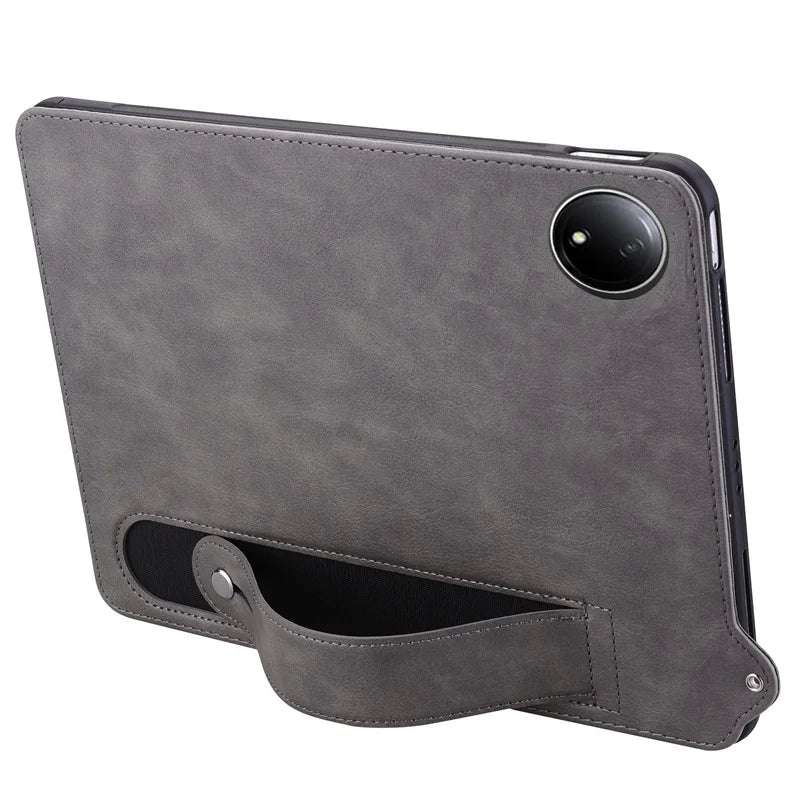 For Redmi Pad SE 8.7 Case PU Leather Soft TPU Stand Handheld Tablet Funda For Redmi Pad SE 8.7 inch 4G 2024 Case Cover Coque