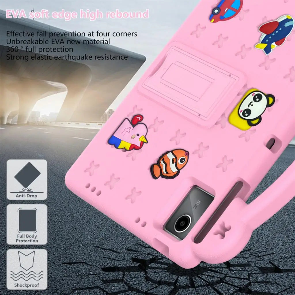 Kids Safe EVA Bear Case For Xiaomi Redmi Pad SE 11 Inch 2023 Handheld Shockproof Tablet  Cover For Redmi Pad SE 11" 2023 #R