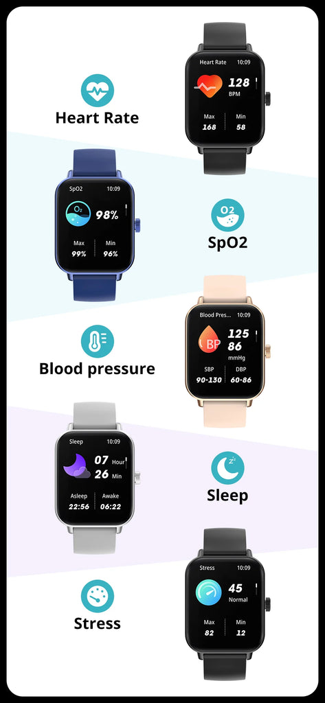 COLMI P81 Voice Calling Smart Watch Ultra 1.9 inch Screen 24H Health Monitor 100+ Sports Modes 100+ Watch Faces Smartwatch