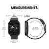 New Zeblaze GTS 3 Voice Calling Smart Watch Ultra-big 2.03'' HD Screen 24H Health Monitor 100+ Sports Modes 200+ Watch Faces