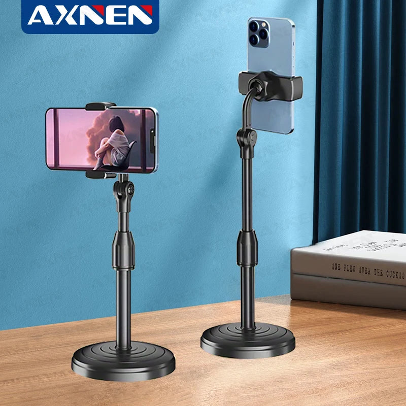 Multifunctional Mobile Phone Bracket Live Broadcast Stand Adjustable Height Telescopic Portable Callphone Holder for Smartphone